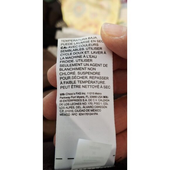 Chico Espresso Batwing Button-Detail Oversized Blouse W/ Grommet Accents & Ruche - Picture 9 of 10